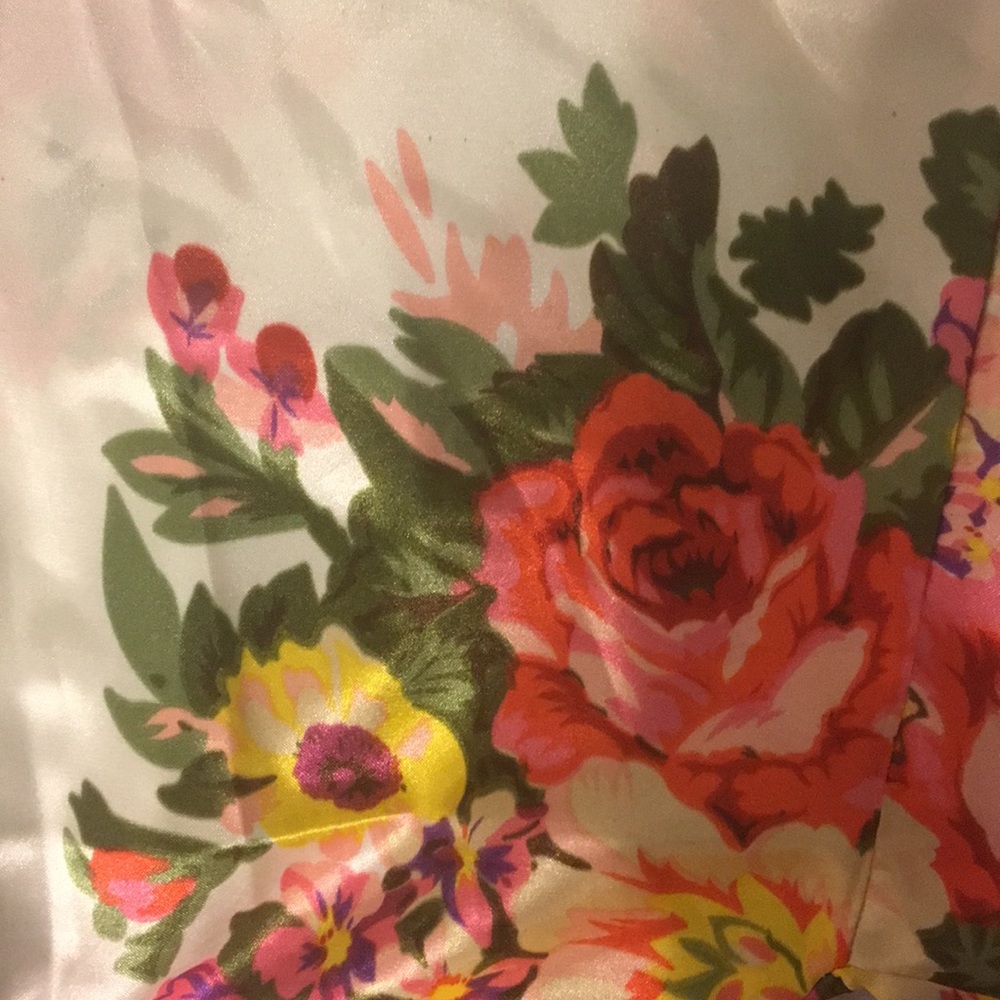 Floral robe